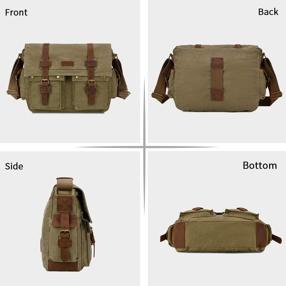 Comparing 5 Canvas Shoulder Bags for Laptops & More