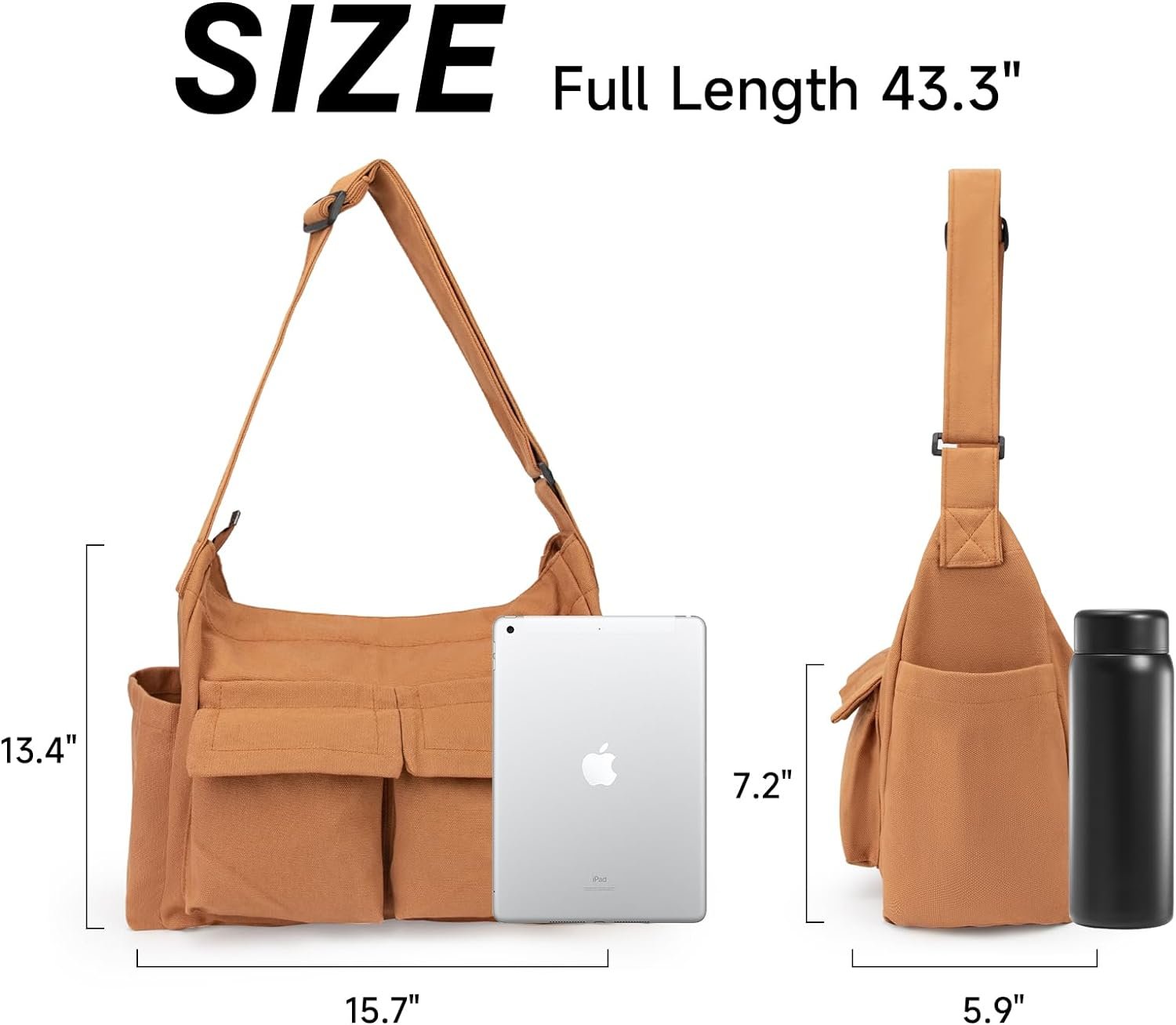 Comparing Canvas Messenger Bags: JBB, Simple Design, ESTARER, ZZPLNZYQ, SHANGRI-LA