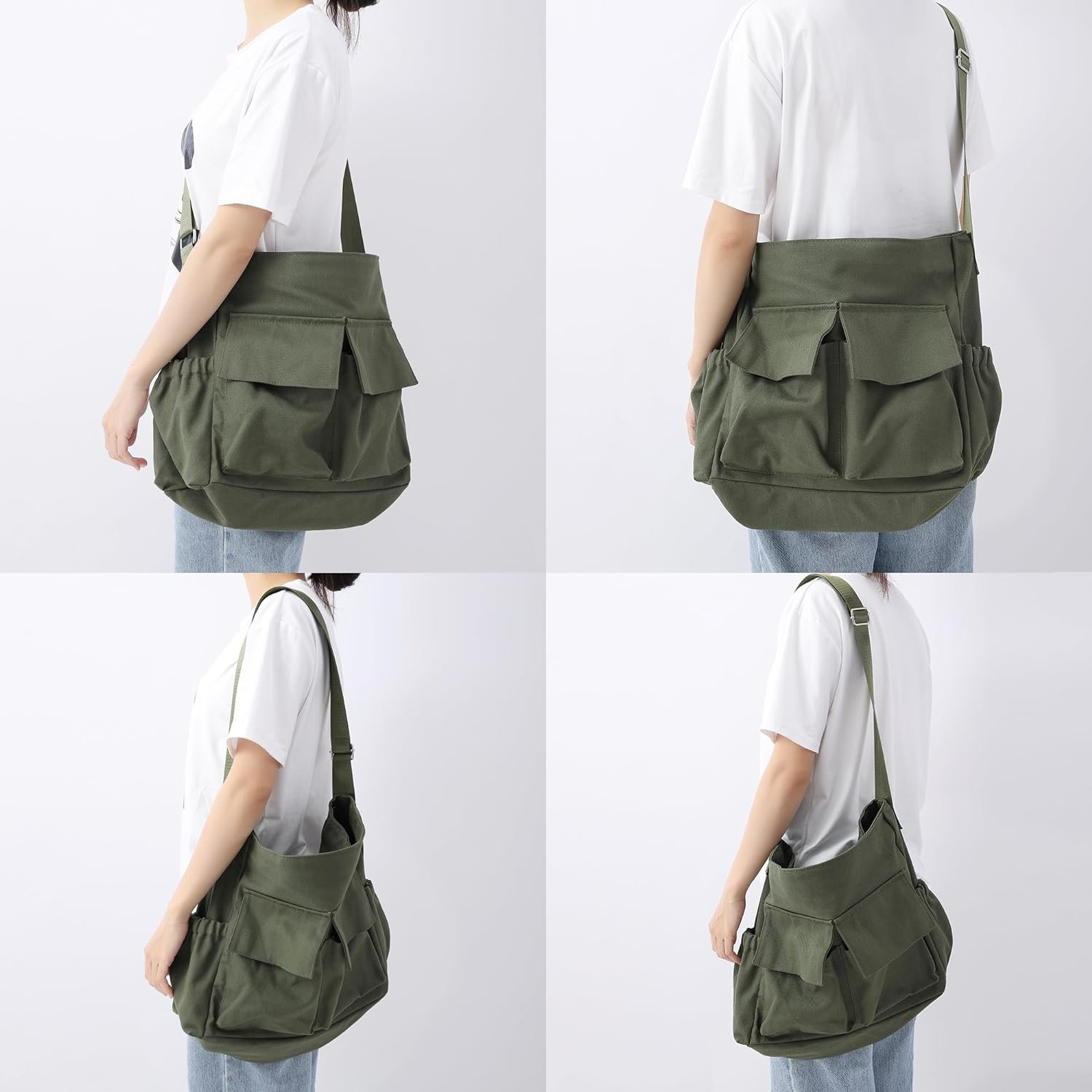 Messenger Bag Comparison: Canvas vs. Leather & Gender Specific